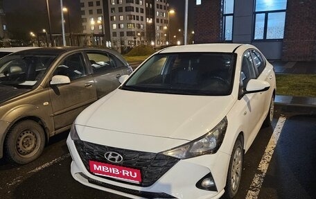 Hyundai Solaris II рестайлинг, 2021 год, 1 655 000 рублей, 1 фотография