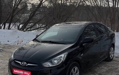 Hyundai Solaris II рестайлинг, 2011 год, 555 000 рублей, 1 фотография