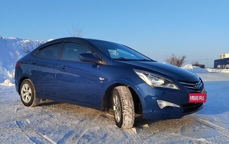 Hyundai Solaris II рестайлинг, 2016 год, 1 050 000 рублей, 37 фотография