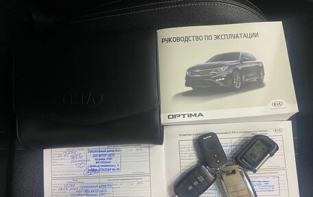 KIA Optima IV, 2019 год, 1 996 000 рублей, 33 фотография
