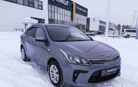 KIA Rio IV, 2017 год, 1 240 000 рублей, 3 фотография
