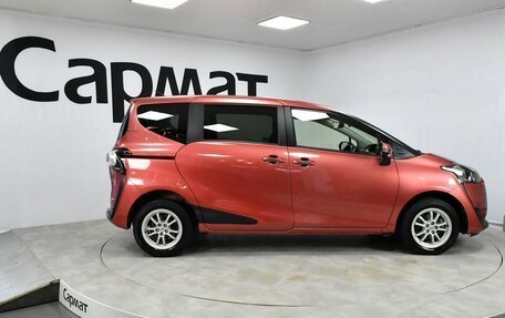 Toyota Sienta II, 2017 год, 1 345 000 рублей, 4 фотография