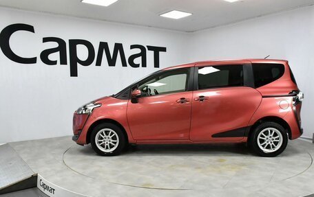 Toyota Sienta II, 2017 год, 1 345 000 рублей, 8 фотография