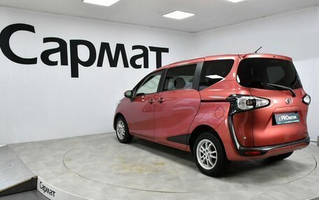 Toyota Sienta II, 2017 год, 1 345 000 рублей, 7 фотография