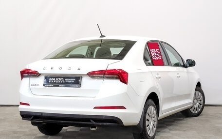 Skoda Rapid II, 2021 год, 1 345 000 рублей, 5 фотография