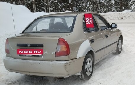 Hyundai Accent II, 2004 год, 300 000 рублей, 3 фотография