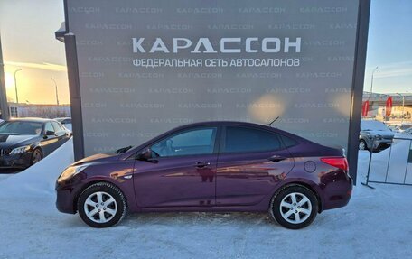 Hyundai Solaris II рестайлинг, 2011 год, 667 000 рублей, 3 фотография