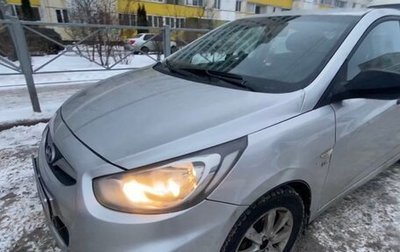 Hyundai Solaris II рестайлинг, 2011 год, 465 000 рублей, 1 фотография