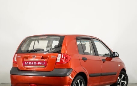 Hyundai Getz I рестайлинг, 2007 год, 479 000 рублей, 5 фотография