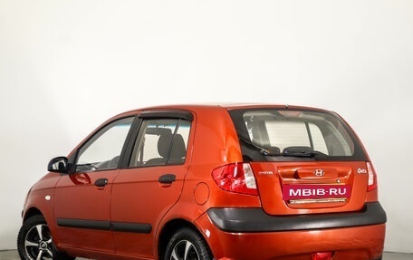 Hyundai Getz I рестайлинг, 2007 год, 479 000 рублей, 7 фотография