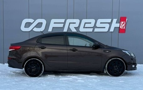 KIA Rio III рестайлинг, 2016 год, 984 000 рублей, 5 фотография