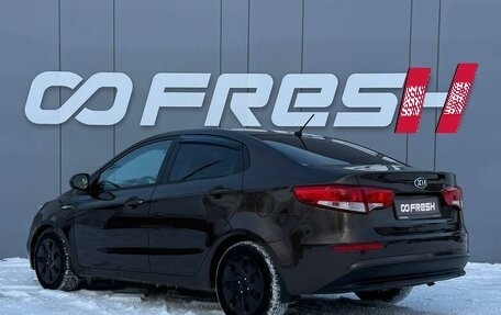 KIA Rio III рестайлинг, 2016 год, 984 000 рублей, 2 фотография