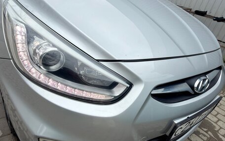 Hyundai Solaris II рестайлинг, 2013 год, 1 200 000 рублей, 15 фотография