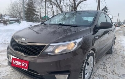 KIA Rio III рестайлинг, 2016 год, 1 100 000 рублей, 1 фотография