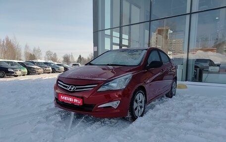 Hyundai Solaris II рестайлинг, 2014 год, 905 000 рублей, 1 фотография