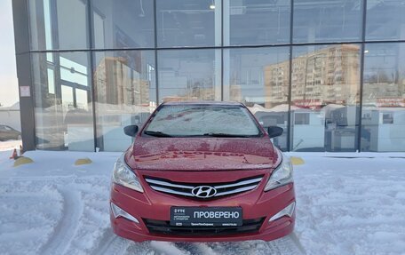 Hyundai Solaris II рестайлинг, 2014 год, 905 000 рублей, 2 фотография