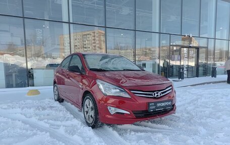 Hyundai Solaris II рестайлинг, 2014 год, 905 000 рублей, 3 фотография
