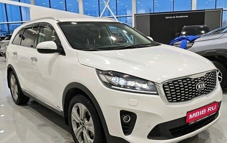 KIA Sorento III Prime рестайлинг, 2019 год, 3 095 000 рублей, 3 фотография