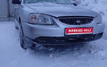 Hyundai Accent II, 2001 год, 175 000 рублей, 2 фотография