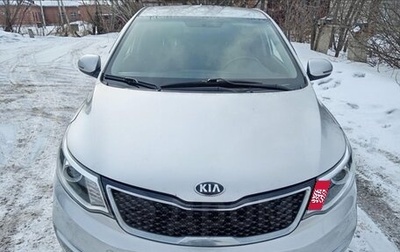 KIA Rio III рестайлинг, 2017 год, 975 000 рублей, 1 фотография