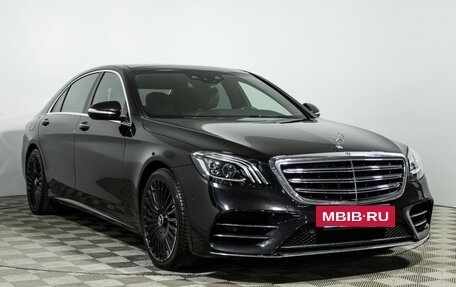 Mercedes-Benz S-Класс, 2019 год, 4 749 700 рублей, 3 фотография