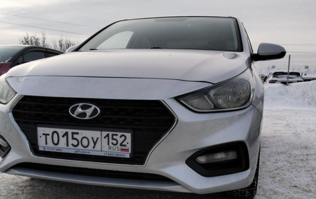 Hyundai Solaris II рестайлинг, 2018 год, 693 000 рублей, 3 фотография