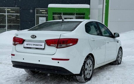 KIA Rio III рестайлинг, 2015 год, 969 000 рублей, 4 фотография