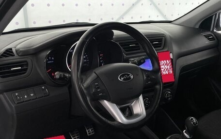 KIA Rio III рестайлинг, 2014 год, 895 000 рублей, 15 фотография