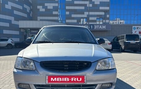 Hyundai Accent II, 2007 год, 375 000 рублей, 1 фотография