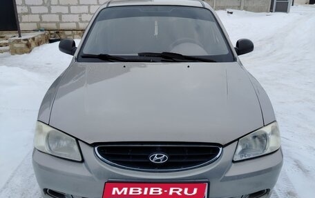 Hyundai Accent II, 2007 год, 380 000 рублей, 1 фотография