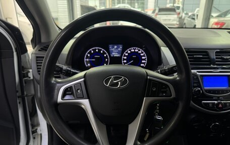 Hyundai Solaris II рестайлинг, 2013 год, 1 200 000 рублей, 10 фотография