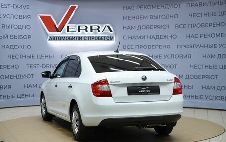 Skoda Rapid I, 2017 год, 970 000 рублей, 7 фотография