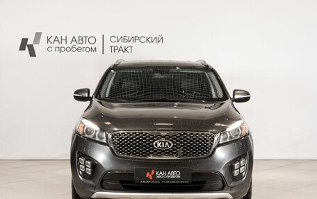 KIA Sorento III Prime рестайлинг, 2017 год, 2 100 000 рублей, 2 фотография