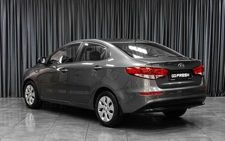 KIA Rio III рестайлинг, 2015 год, 999 000 рублей, 2 фотография