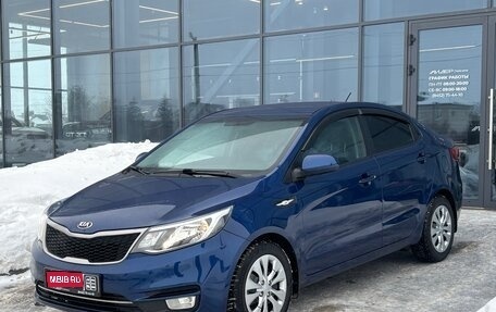 KIA Rio III рестайлинг, 2015 год, 990 000 рублей, 1 фотография