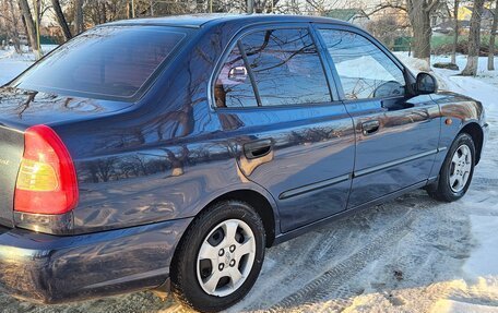 Hyundai Accent II, 2007 год, 395 000 рублей, 2 фотография