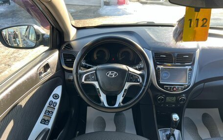 Hyundai Solaris II рестайлинг, 2011 год, 1 129 000 рублей, 18 фотография