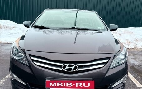 Hyundai Solaris II рестайлинг, 2016 год, 1 400 000 рублей, 10 фотография