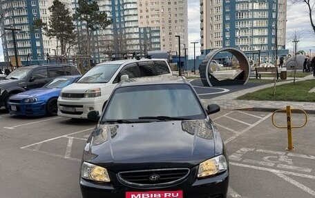 Hyundai Accent II, 2007 год, 399 000 рублей, 1 фотография