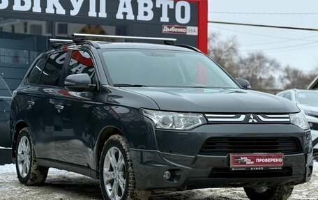 Mitsubishi Outlander III рестайлинг 3, 2013 год, 1 410 000 рублей, 2 фотография