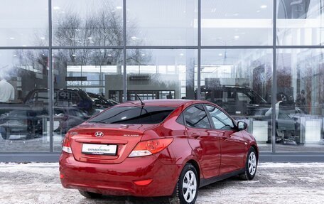 Hyundai Solaris II рестайлинг, 2011 год, 750 000 рублей, 2 фотография