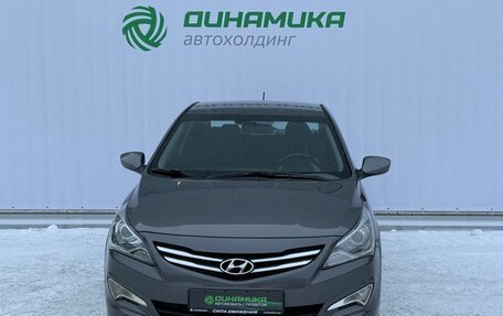 Hyundai Solaris II рестайлинг, 2014 год, 1 150 000 рублей, 2 фотография
