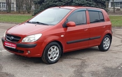 Hyundai Getz I рестайлинг, 2008 год, 449 000 рублей, 1 фотография