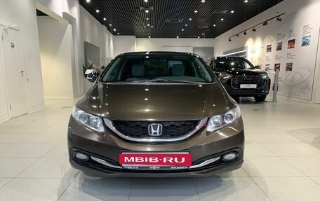 Honda Civic IX, 2013 год, 1 252 000 рублей, 2 фотография
