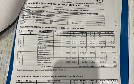 Volkswagen Polo VI (EU Market), 2014 год, 820 000 рублей, 23 фотография