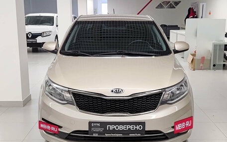 KIA Rio III рестайлинг, 2015 год, 960 000 рублей, 2 фотография
