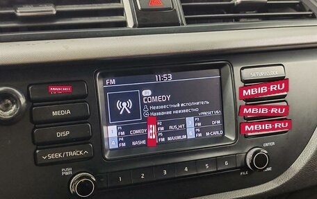 KIA Rio IV, 2017 год, 999 000 рублей, 12 фотография