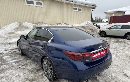 Infiniti Q50 I рестайлинг, 2018 год, 3 684 000 рублей, 6 фотография