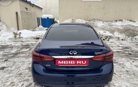 Infiniti Q50 I рестайлинг, 2018 год, 3 684 000 рублей, 7 фотография