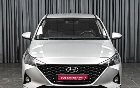 Hyundai Solaris II рестайлинг, 2021 год, 1 645 000 рублей, 3 фотография